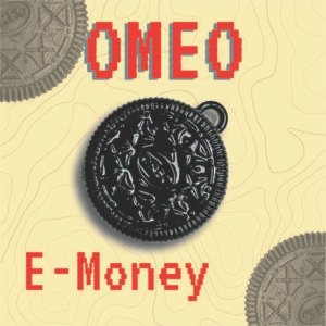 E-Money Omeo Gantungan Kunci - Edisi Makanan Unik dan Menarik