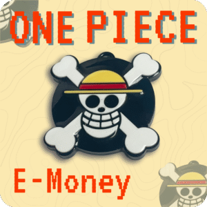 E-Money One Piece Gantungan Kunci Unik dan Menarik